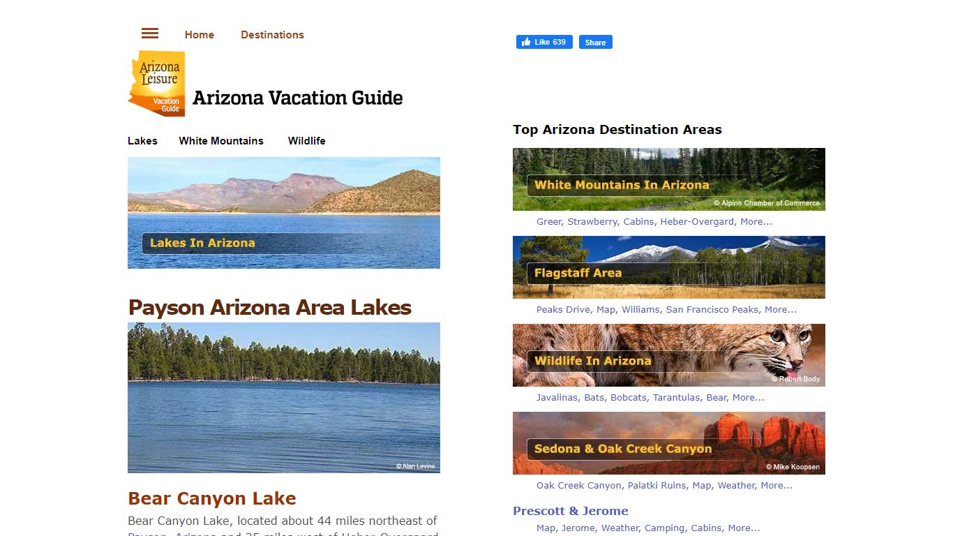 Payson Area Lakes | Mogollon Rim Arizona Lakes - Arizona Vacation